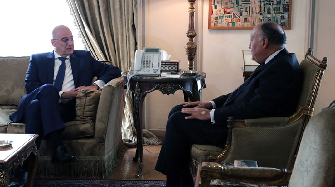 Νίκος Δένδιας, Σάμεχ Σούκρι