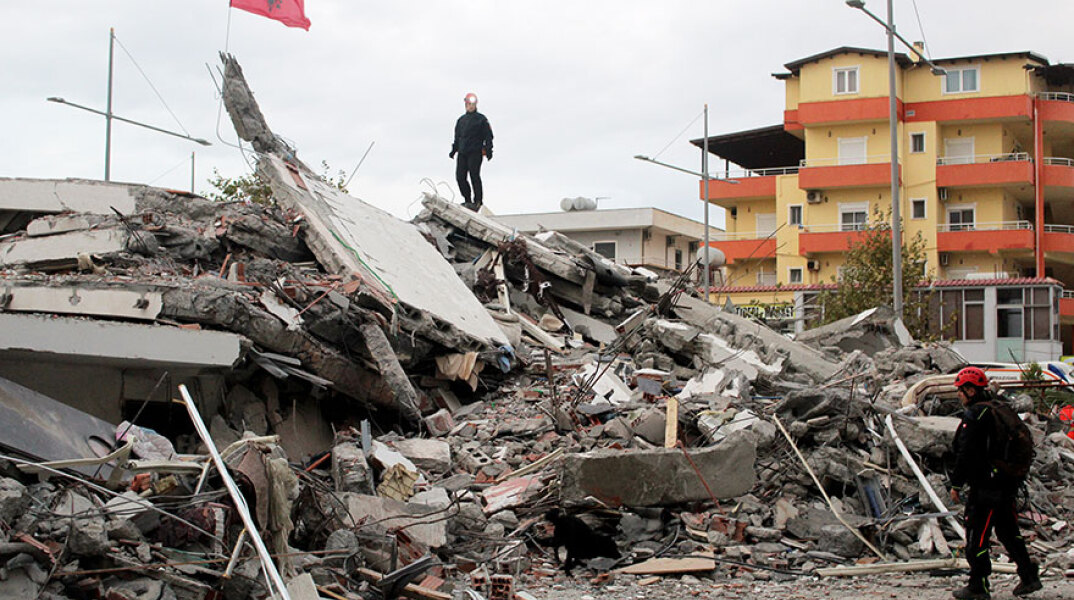 Καταστροφικός σεισμός στην Αλβανία