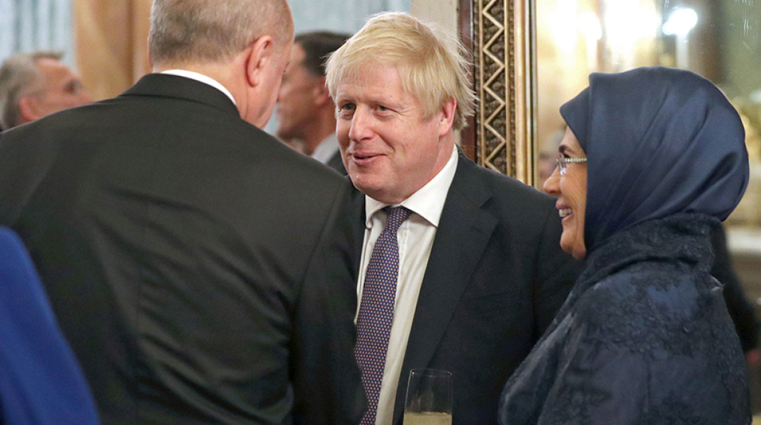 Μπόρις Τζόνσον, Ρετζέπ Ταγίπ Ερντογάν 