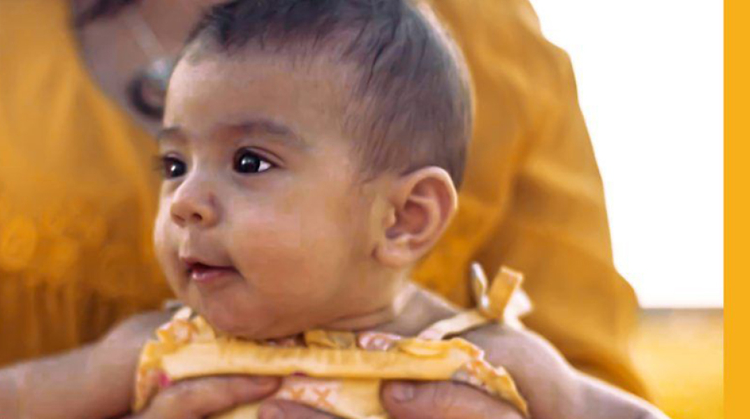 Η μικρή που γεννήθηκε 11 μήνες μετά τον θάνατο του πατέρα της 