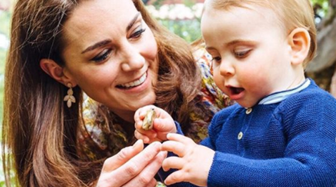 Κέιτ Μίντλετον και πρίγκιπας Λούις 