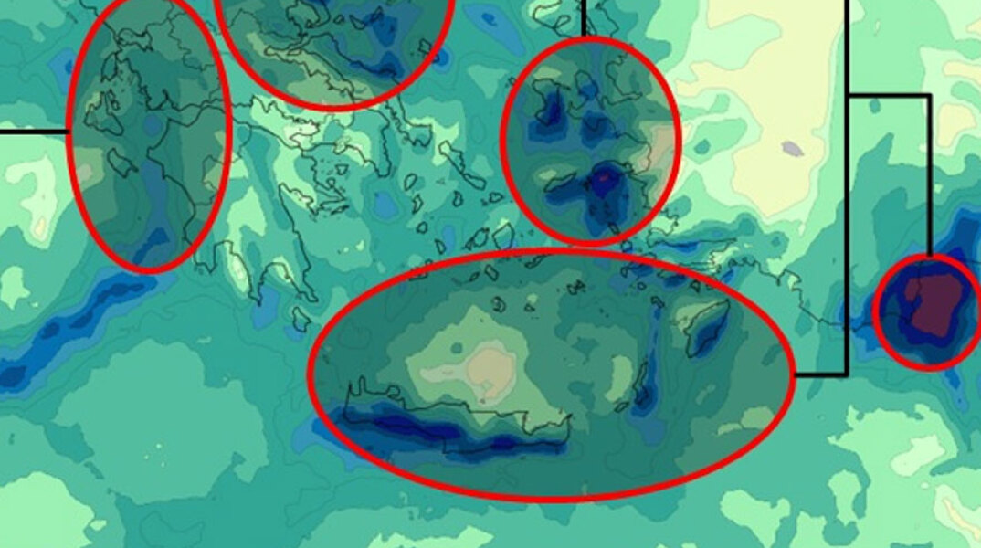 Κύμα κακοκαιρίας «Διδώ» - Πού θα χτυπήσει