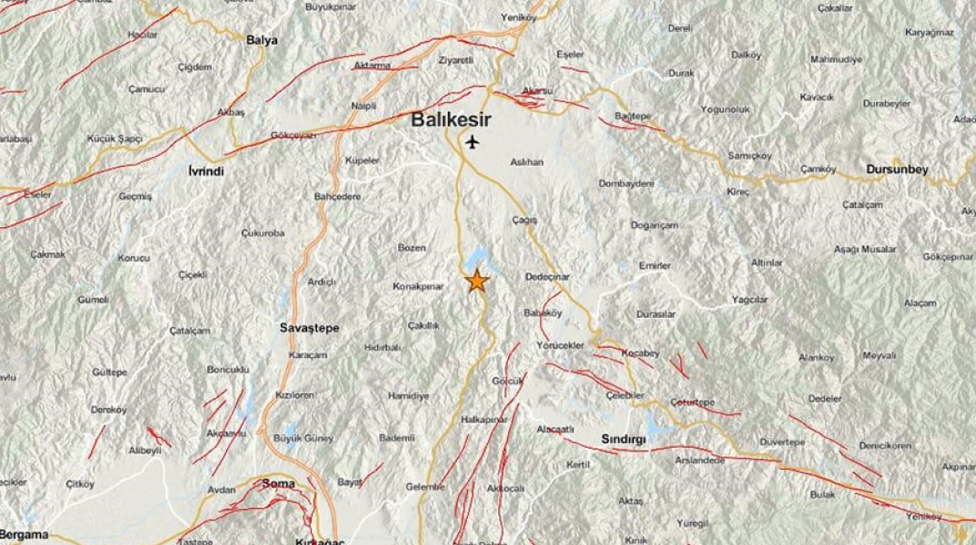 Σεισμός στη δυτική Τουρκία