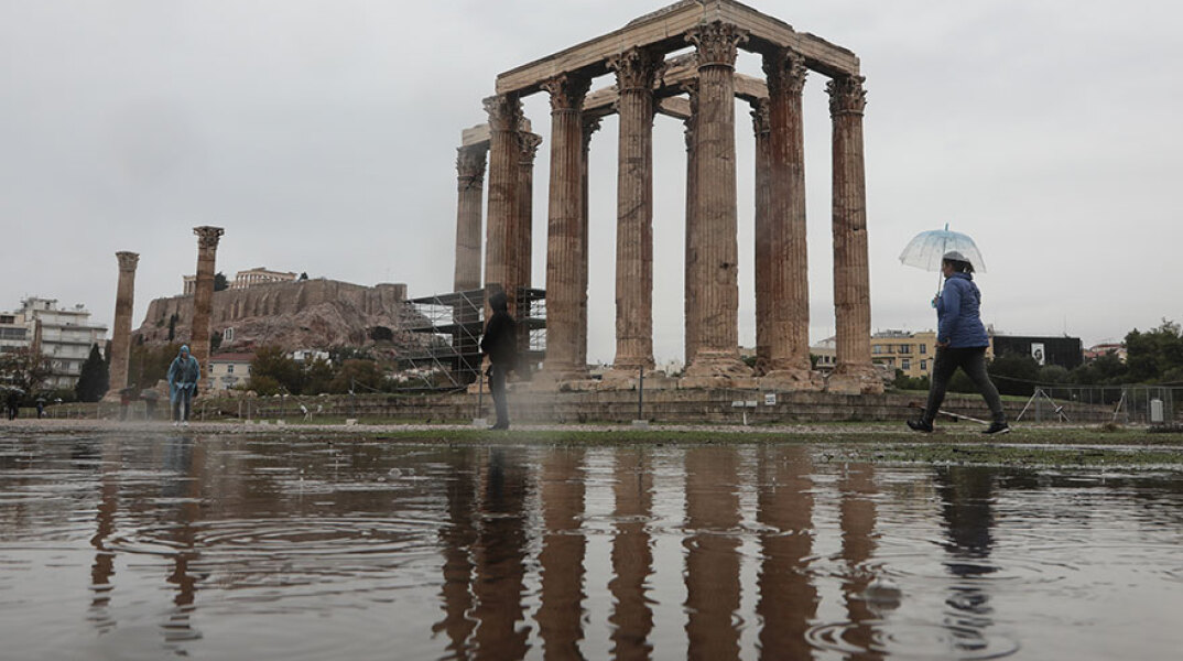 Βροχή στην Αθήνα