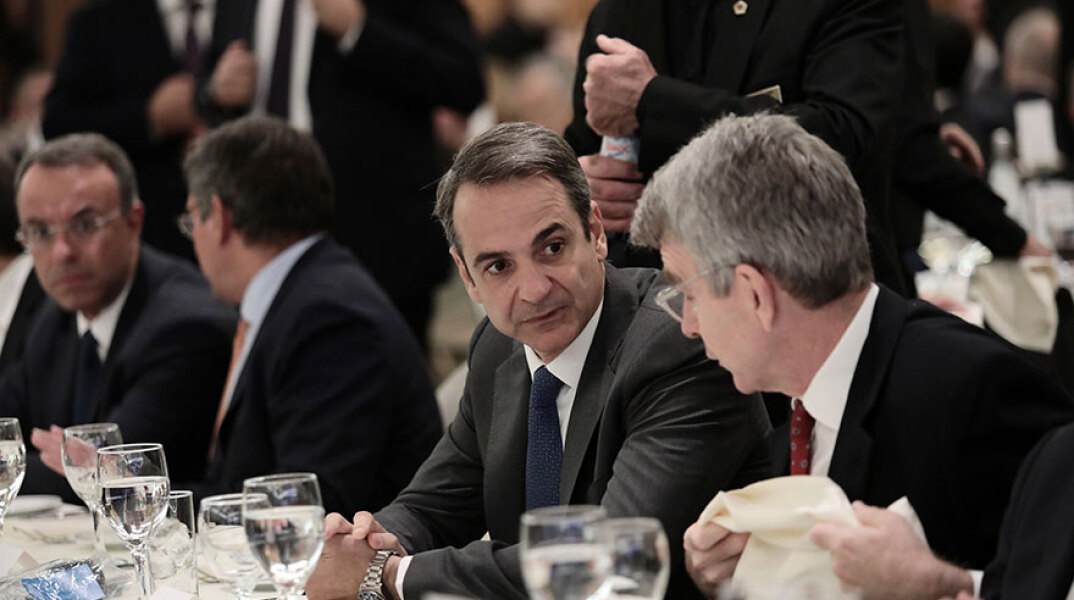 Κυριάκος Μητσοτάκης και Τζέφρι Πάιατ