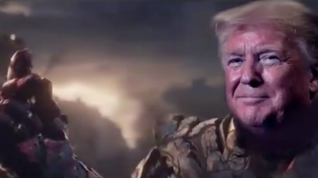 Ο Τραμπ είναι ο Thanos