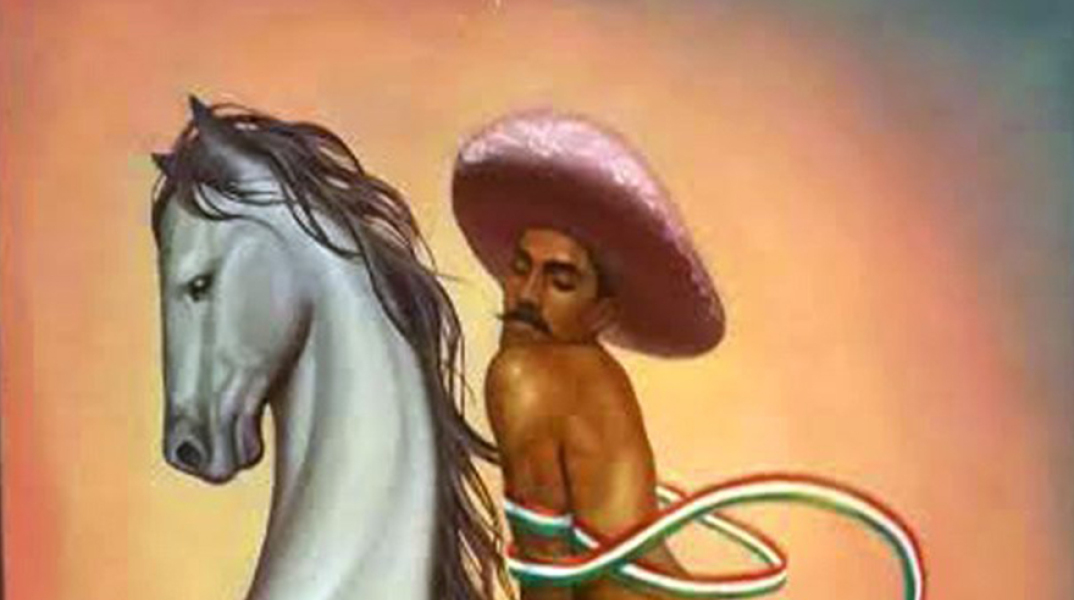 Ο γυμνός Εμιλιάνο Ζαπάτα