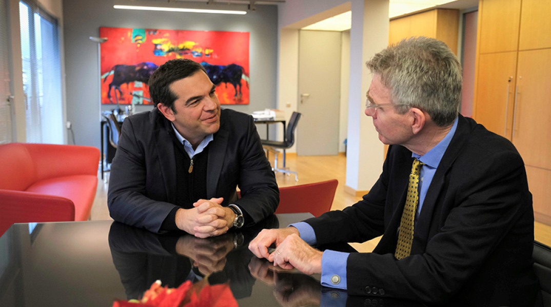 Αλέξης Τσίπρας, Τζέφρι Πάιατ