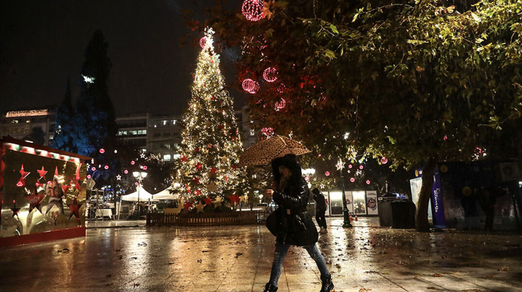 Βροχή στην Αθήνα