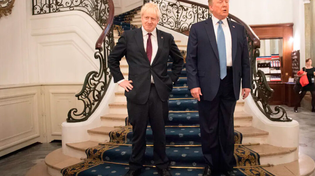 Μπόρις Τζόνσον και Ντόναλντ Τραμπ
