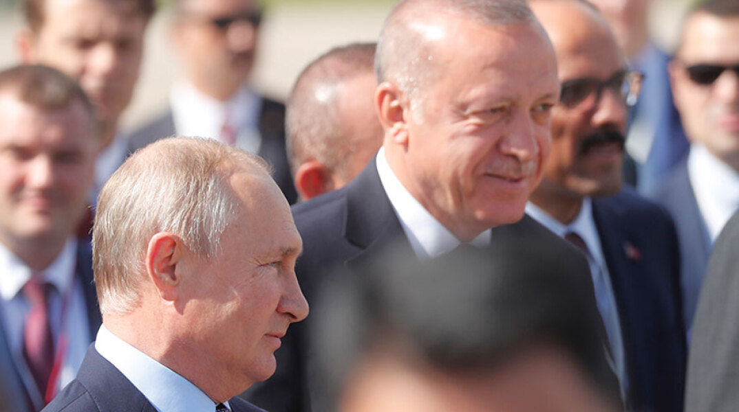 Βλαντίμιρ Πούτιν και Ρετζέπ Ταγίπ Ερντογάν