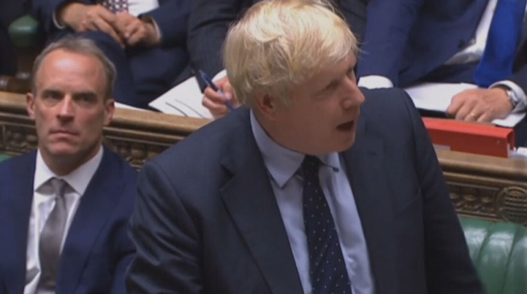 Ο Μπόρις Τζόνσον στη Βουλή των Κοινοτήτων