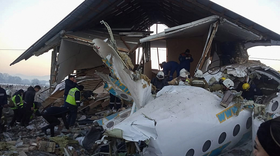 Αεροπορικό δυστύχημα στο Καζακστάν