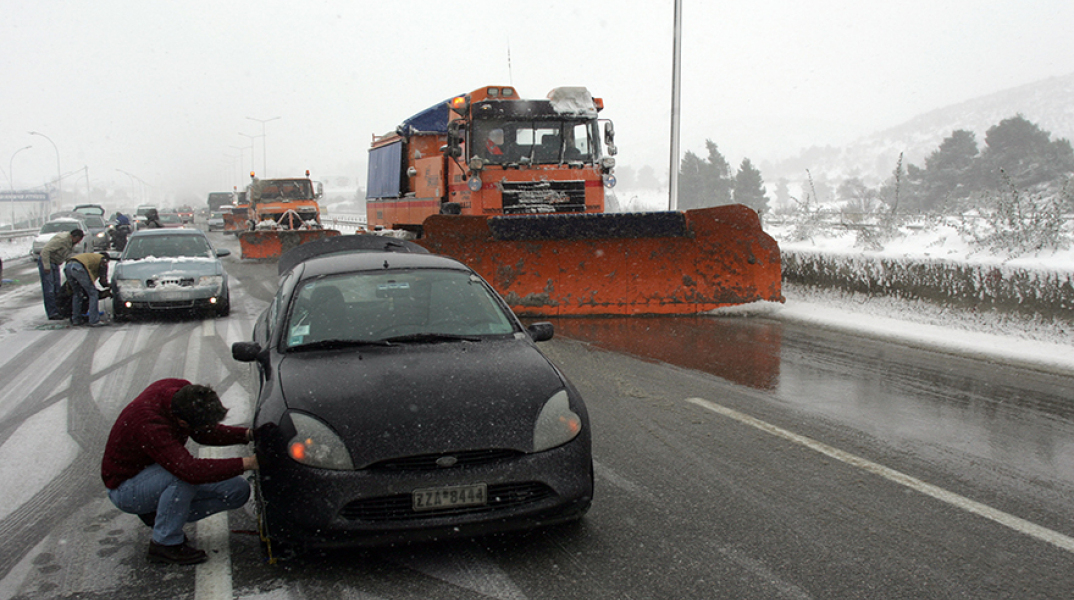 Μόνο ΙΧ στην εθνική οδό Αθηνών - Λαμίας 
