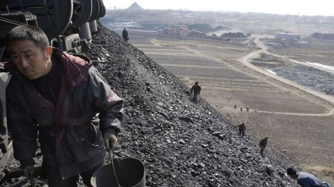 Ανθρακωρύχοι στην Κίνα