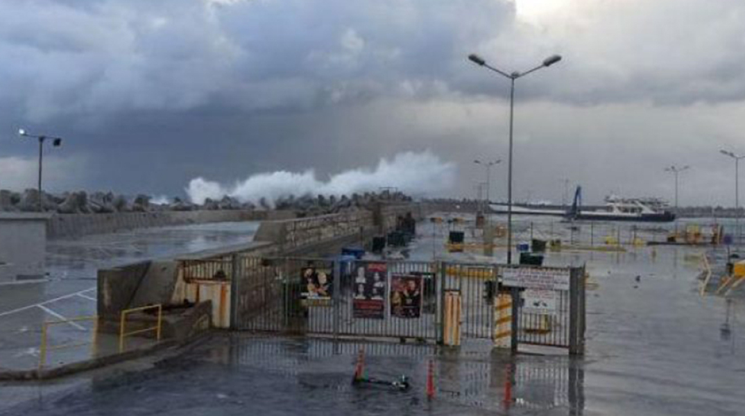 Προβλήματα στα Χανιά από την κακοκαιρία 