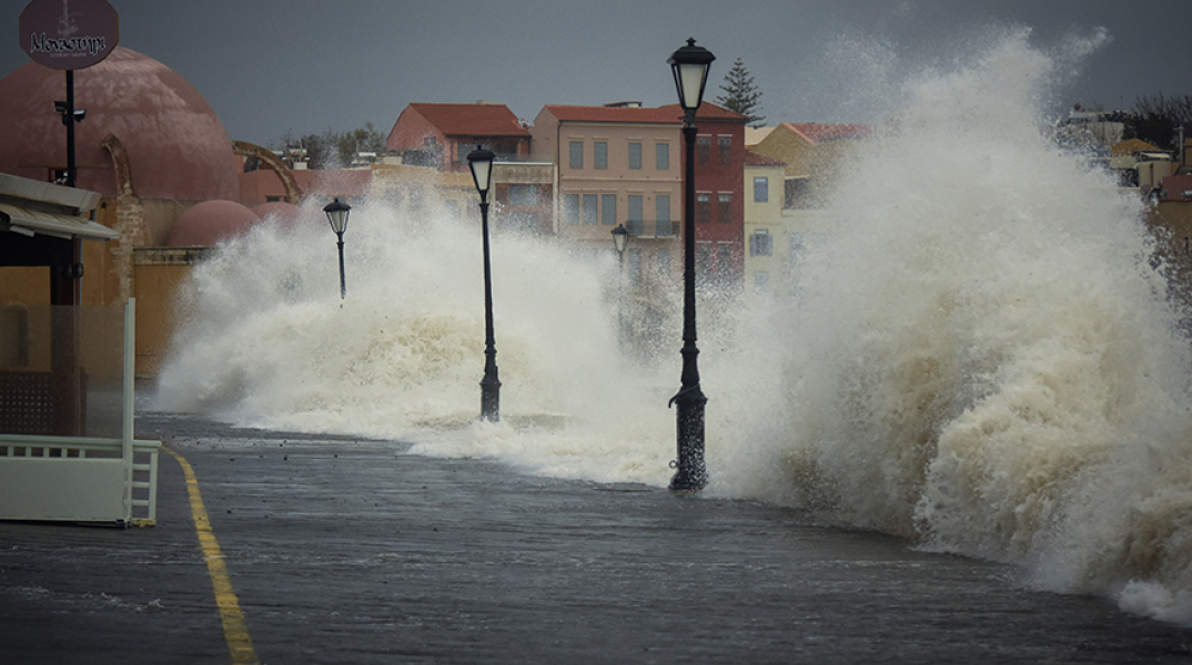 Κακοκαιρία στα Χανιά 