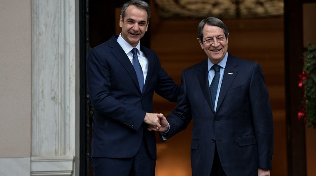 Κυριάκος Μητσοτάκης-Νίκος Αναστασιάδης 