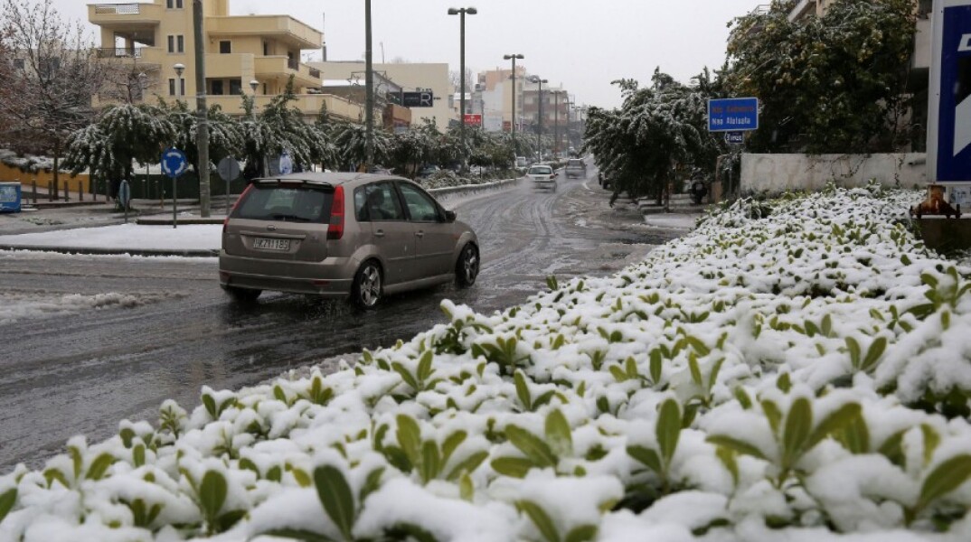 Χιόνια στην Κρήτη 