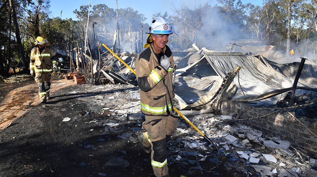 Πυροσβέστες στην Αυστραλία