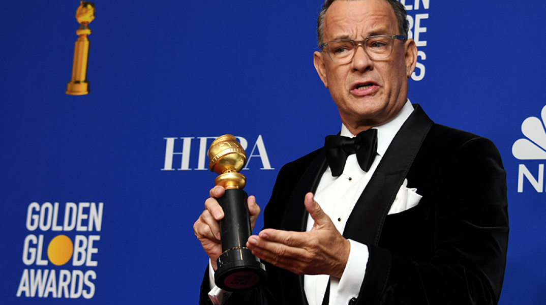 Ο Τομ Χανκς στις Χρυσές Σφαίρες