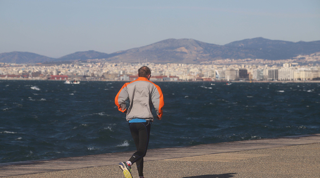 Τσουχτερό κρύο στη Θεσσαλονίκη