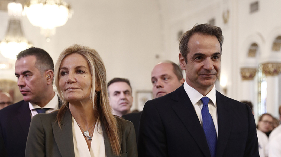 Ο Κυριάκος Μητσοτάκης και η σύζυγός του στο στο Τάρπον Σπρινκς