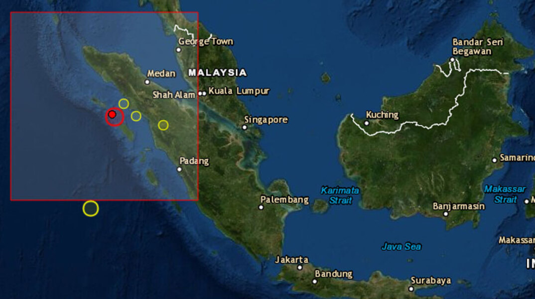 Ισχυρός σεισμός 6,2R στην Ινδονησία