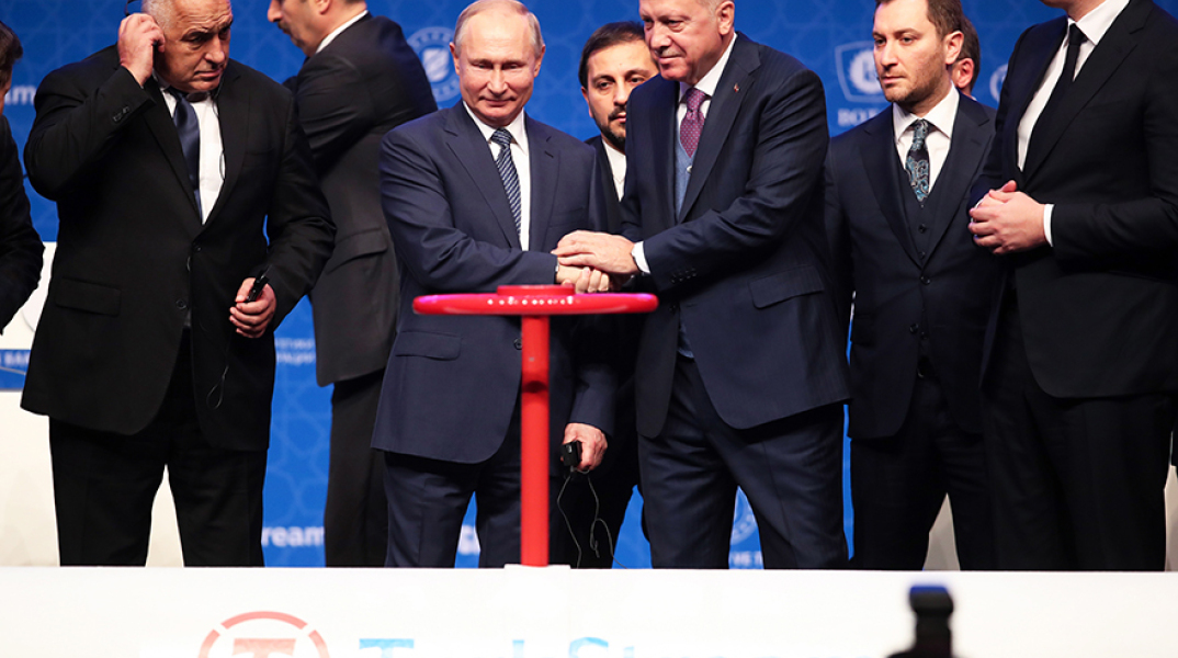 Ερντογάν - Πούτιν εγκαινιάζουν τον αγωγό TurkishStream