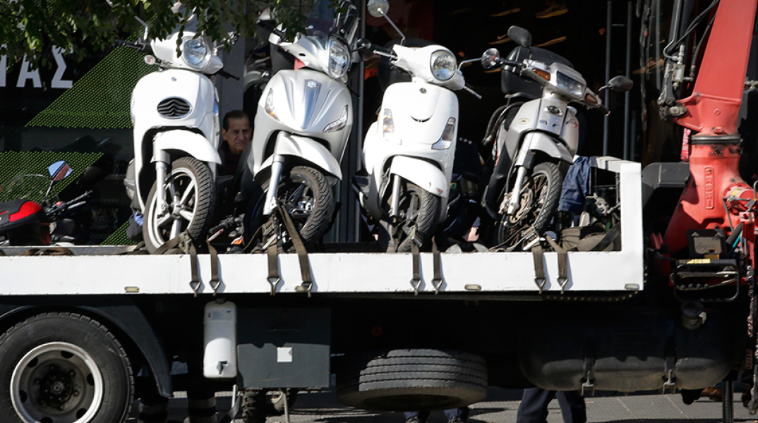 Δίκυκλα στην Αθήνα