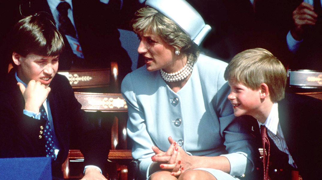 Πριγκίπισσα Νταϊάνα, Χάρι και Ουίλιαμ