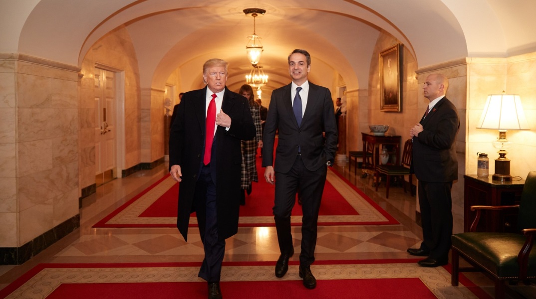 Κυριάκος Μητσοτάκης, Ντόναλντ Τραμπ