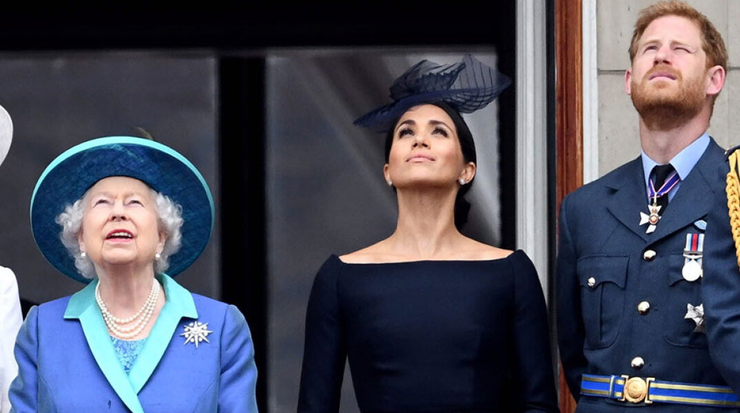 Βασίλισσα Ελισάβετ, πρίγκιπας Χάρι, Μέγκαν Μαρκλ 
