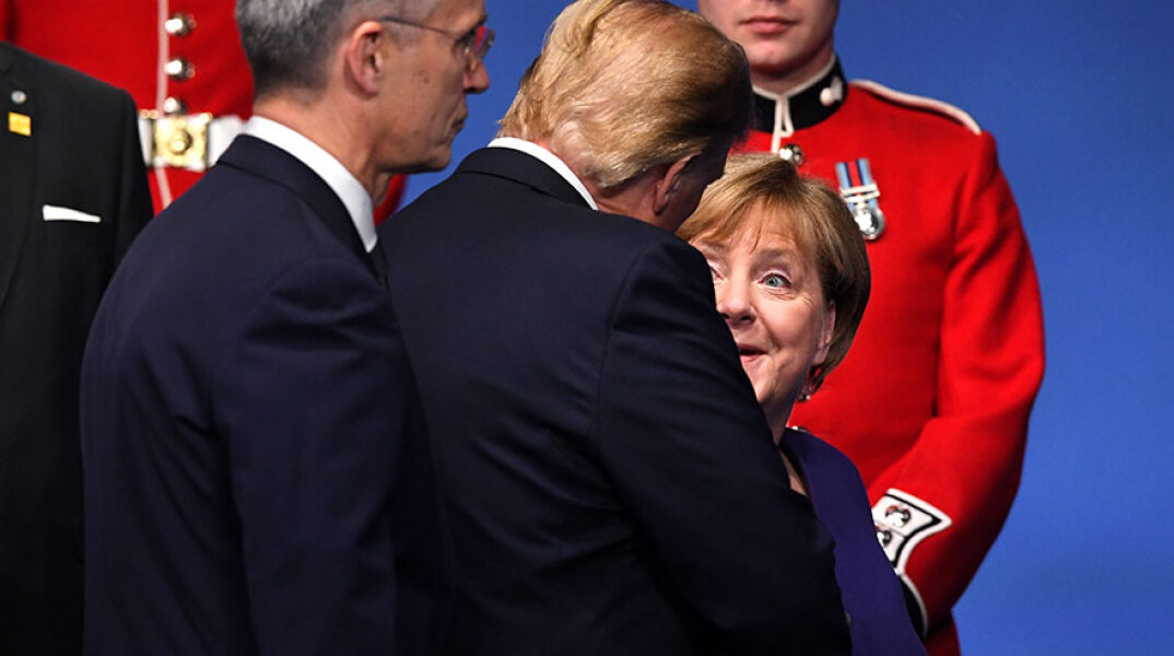 Ντόναλντ Τραμπ και Άνγκελα Μέρκελ