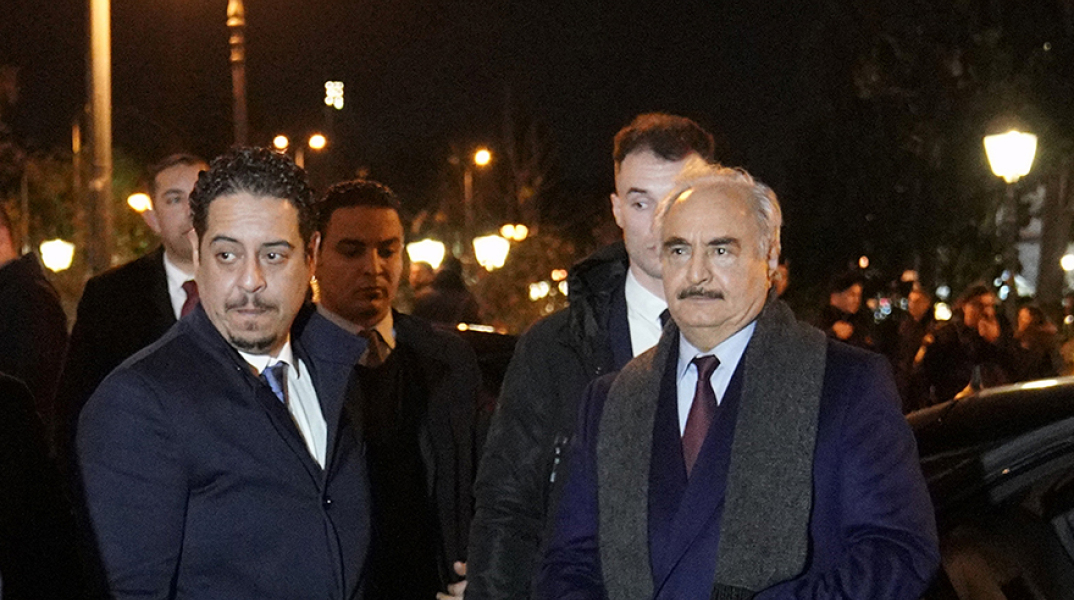 Ο στρατάρχης Χαλίφα Χάφταρ στην Αθήνα