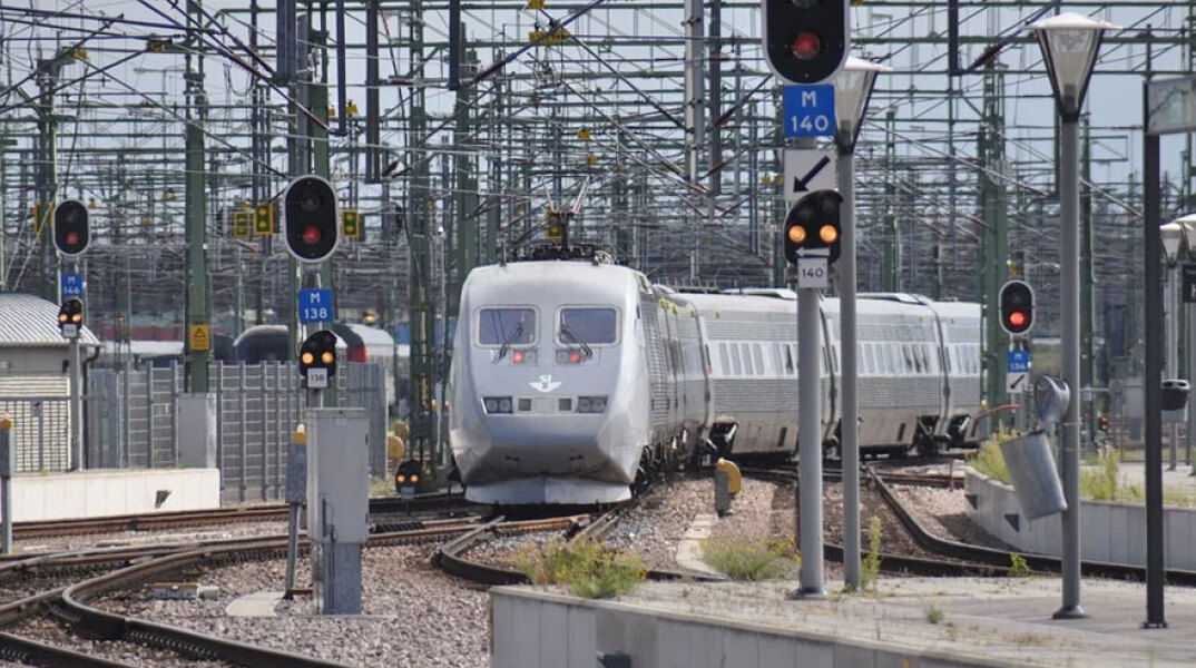 Τρένο στη Σουηδία