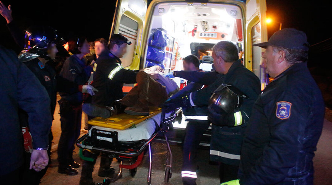 Τροχαίο/Διακομιδή τραυματία