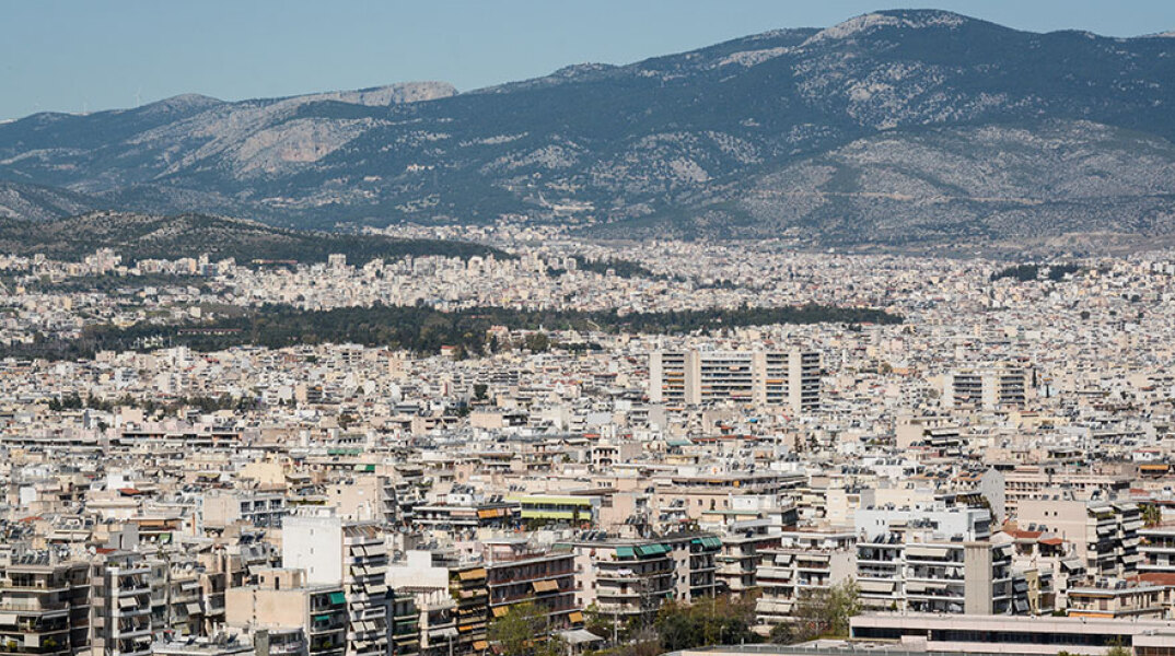Πανοραμική εικόνα της Αθήνας