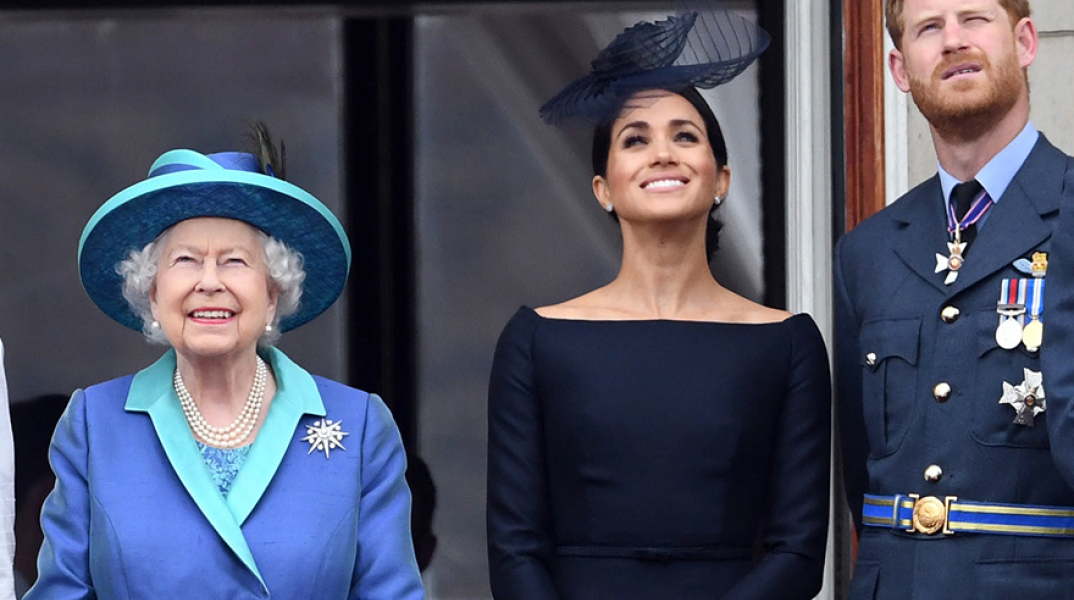 Βασίλισσα Ελισάβετ, Μέγκαν Μαρκλ, Πρίγκιπας Χάρι
