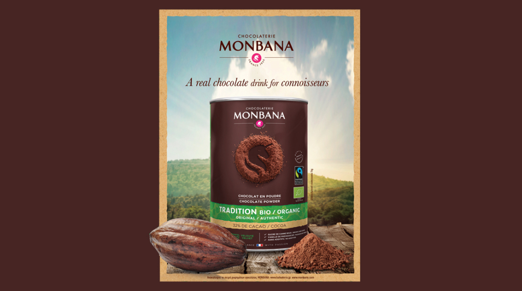 ​Νέα σοκολάτα Monbana Bio/Organic