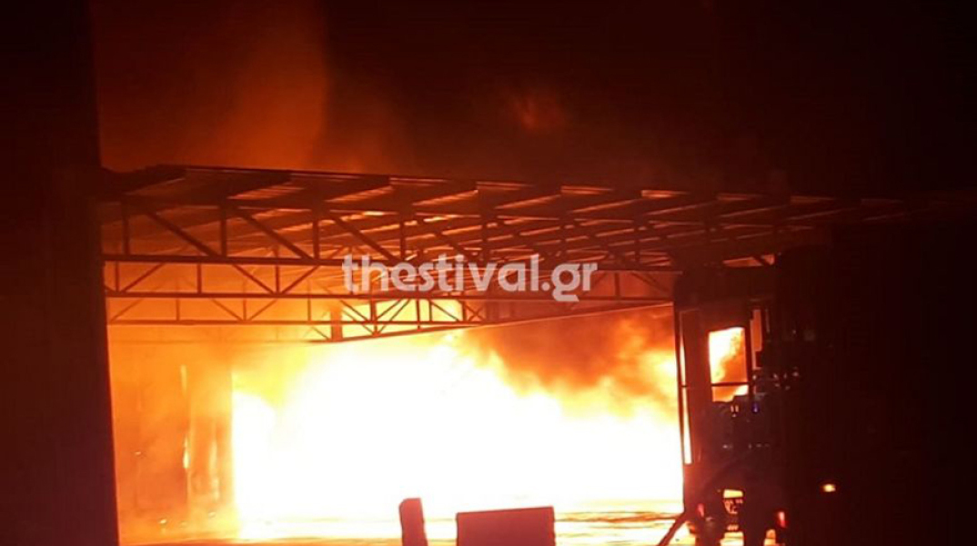 Φωτιά στη Σίνδο 