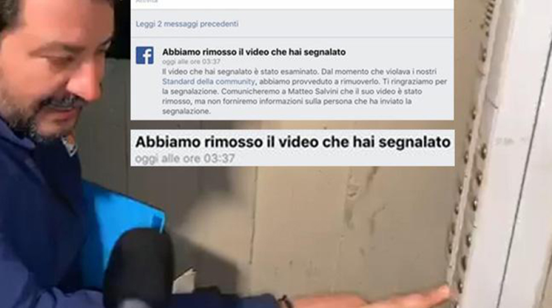 Το Facebook τιμώρησε τον Ματέο Σαλβίνι