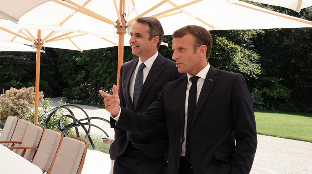 Συνάντηση Κυριάκου Μητσοτάκη και Εμανουέλ Μακρόν στο Παρίσι. Θα συζητηθούν οι τουρκικές προκλήσεις στην Αν. Μεσόγειο