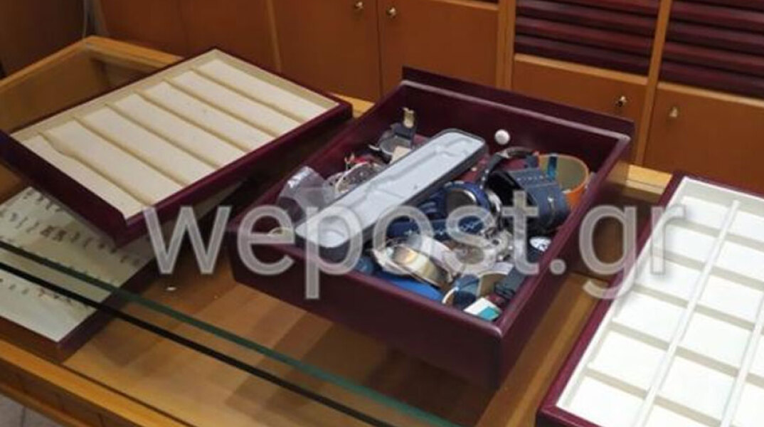 Θεσσαλονίκη: Ένοπλη ληστεία σε κοσμηματοπωλείο