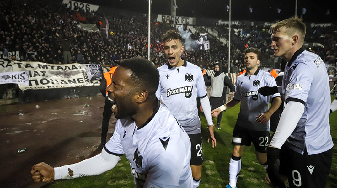 Νίκη του ΠΑΟΚ μέσα στην Τούμπα