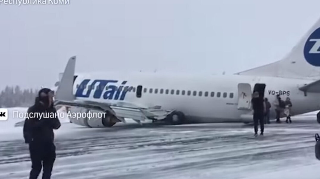 Ανώμαλη προσγείωση Boeing στη Ρωσία