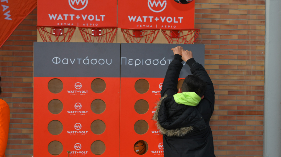 Το πάθος της WATT+VOLT για το μπάσκετ, δεν κρύβεται