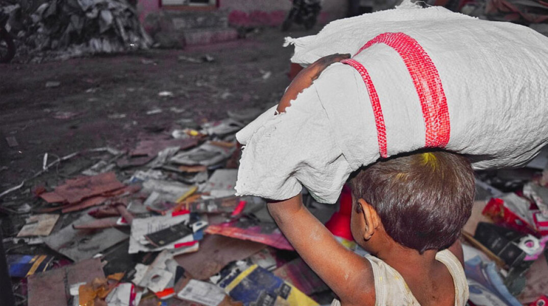 Παραγκούπολη στην Ινδία