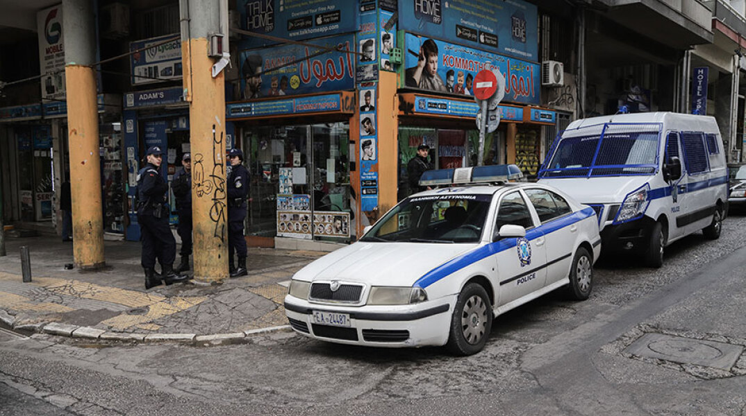 Αστυνομική επιχείρηση στη Μενάνδρου