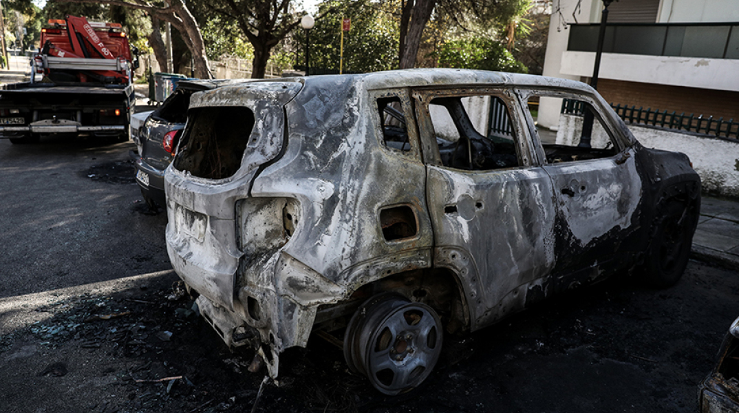 Εμπρησμός Ι.Χ. στο Μαρούσι 